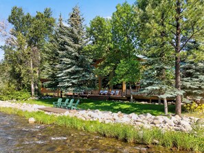 Property grounds - Beautiful Colorado log home backing to the Florida River. (Durango)