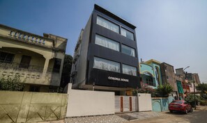 Fassade der Unterkunft