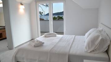 Apartemen (Topaz C7) | Meja kerja, tempat tidur bayi (biaya tambahan), dan Wi-Fi gratis