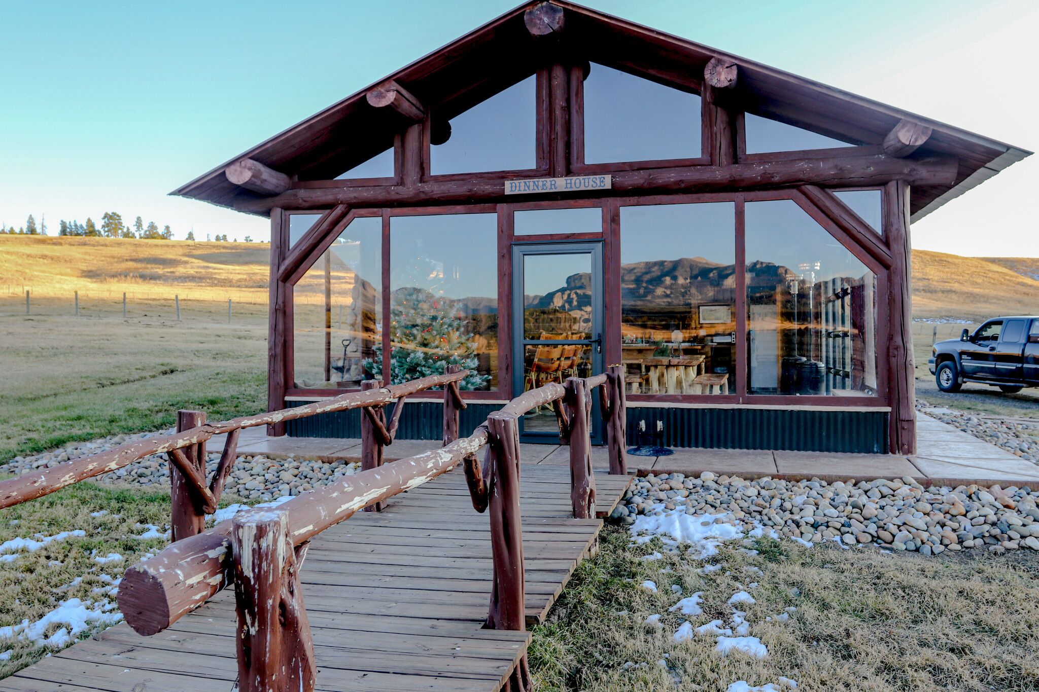 Enceinte de l’hébergement