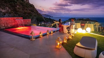 Exclusive Apartment, Private Pool, Sea View | Terrace/patio