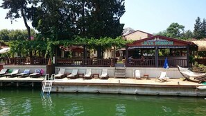 Fassade der Unterkunft