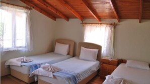 Habitación triple estándar | Escritorio y cunas gratuitas