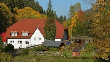 Fassade der Unterkunft