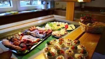 Tägliches inbegriffenes Frühstücksbuffet