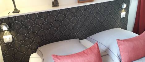 Dupleks Superior, Beberapa Tempat Tidur, Bebas Asap Rokok, pemandangan kota | Brankas dan didekorasi berbeda-beda