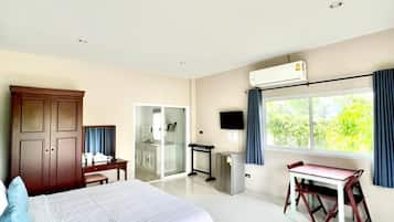 Standard Villa, 1 Bedroom | Living area | Flat-screen TV