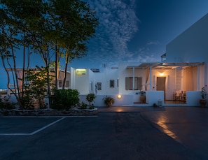 Fassade der Unterkunft