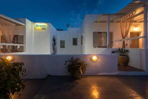 Fassade der Unterkunft