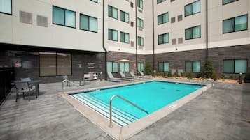 Seasonal outdoor pool