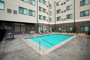 Seasonal outdoor pool