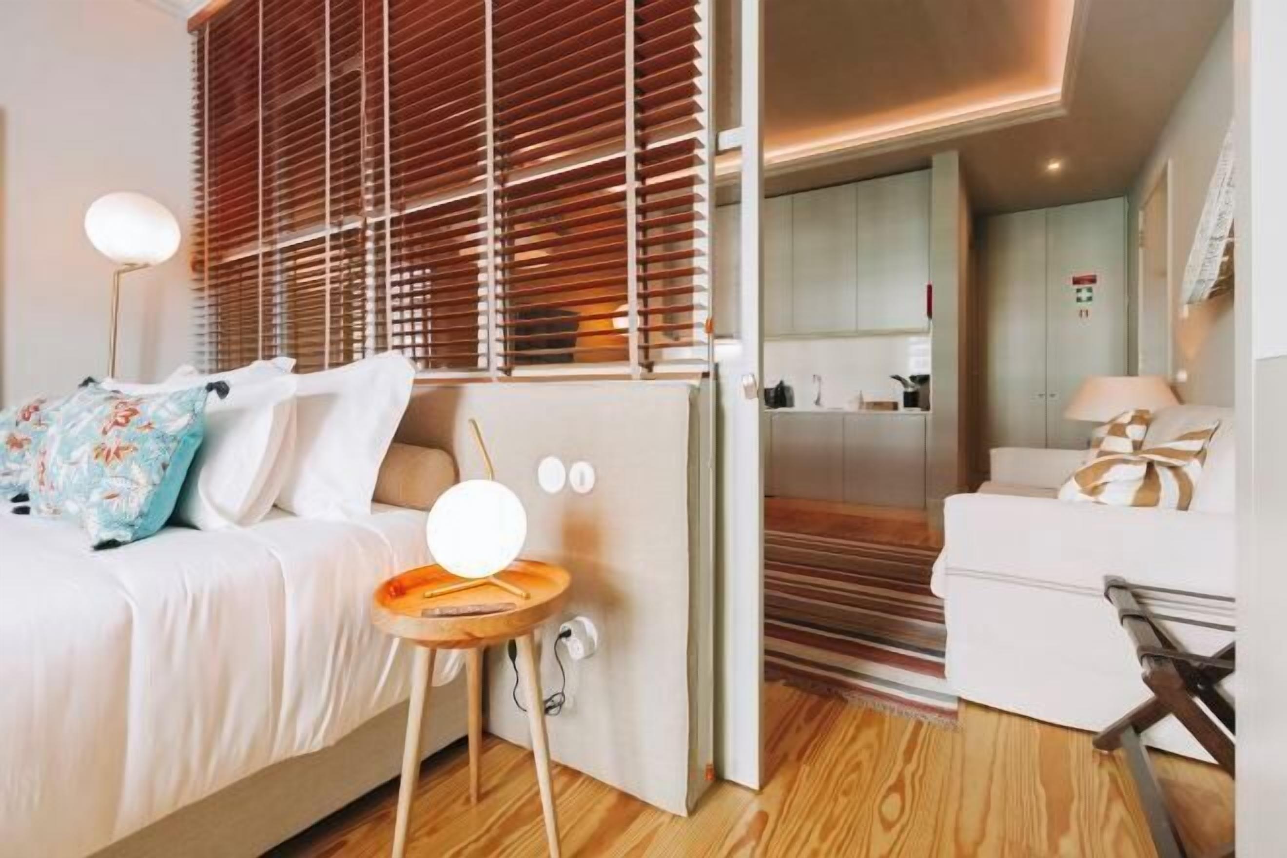 Premium bedding, memory-foam beds, individually decorated