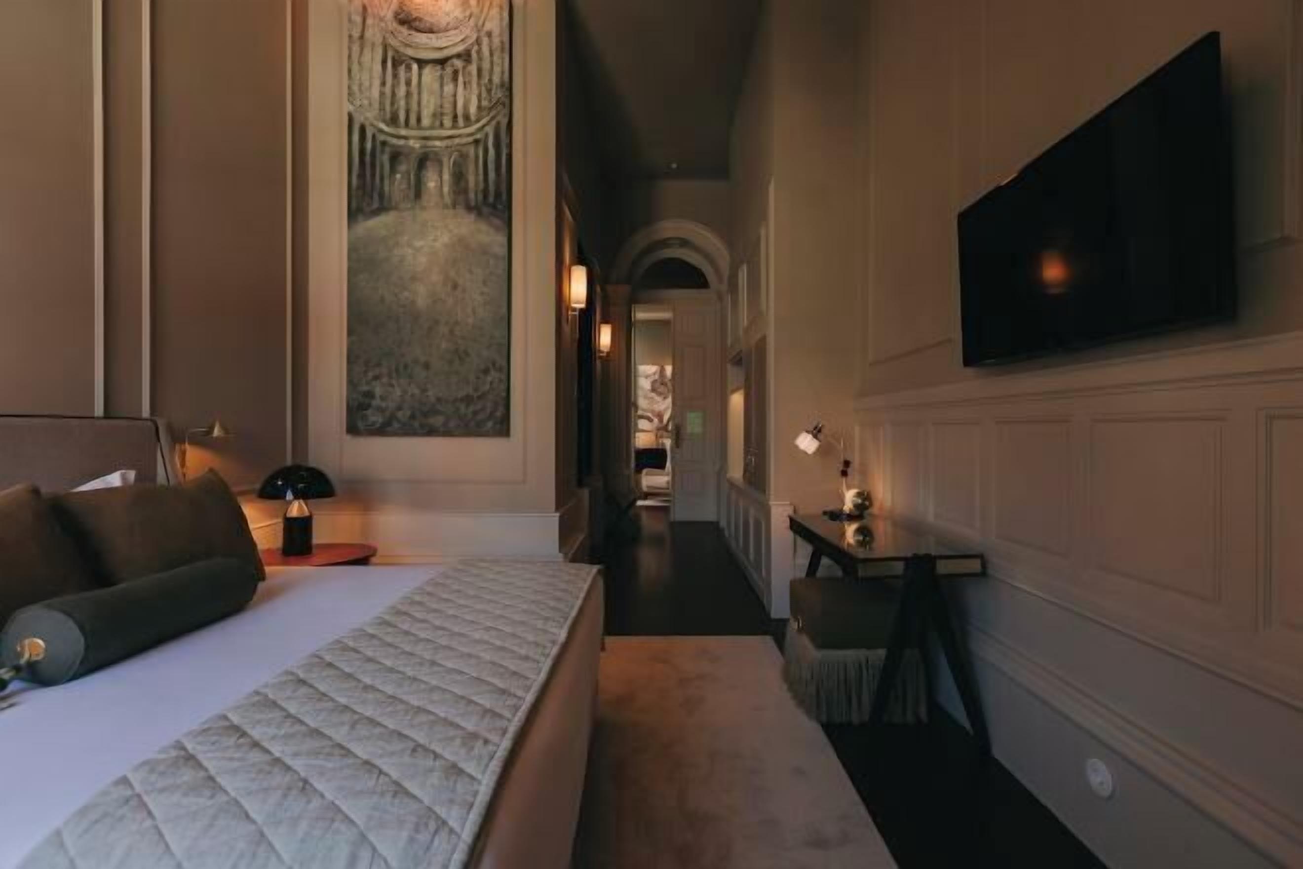 Premium bedding, memory-foam beds, individually decorated