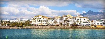 Voorkant van accommodatie