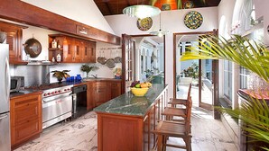 Luxury Villa, Multiple Beds, Non Smoking, Ocean View | Private kitchen | Coffee/tea maker, full-sized fridge, microwave, oven - The Villa Solemare Experience (St. John)