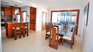 Exclusive House, 3 Bedrooms, Pool Access, Courtyard Area | Living area - Modern House Pool AC WiFi (Santiago de los Caballeros)