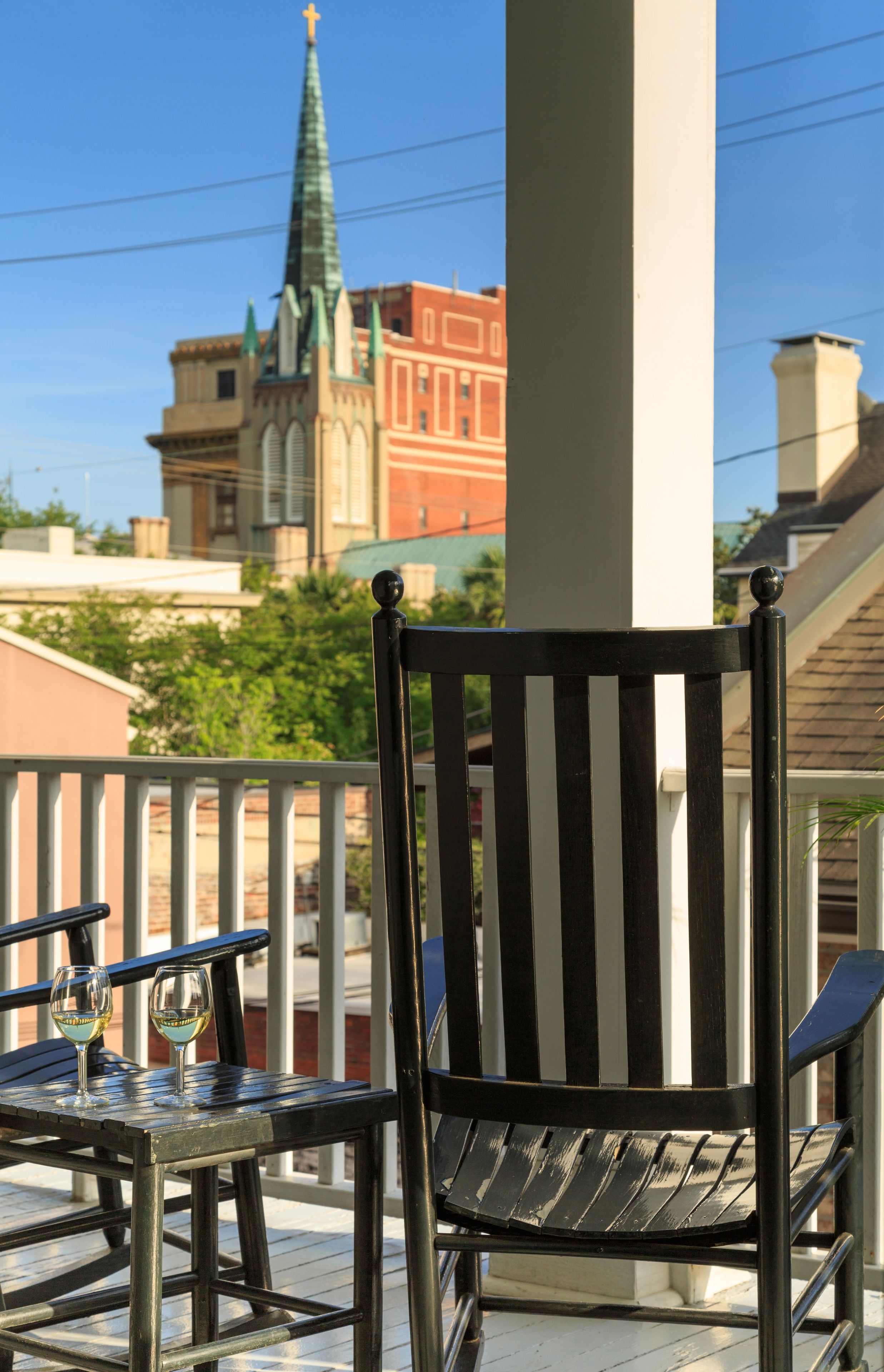 Luxury Double Room, 1 King Bed, Balcony, Courtyard View | Balcony view