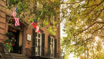 Voorkant van accommodatie