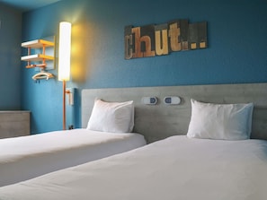 Zweibettzimmer, 2 Einzelbetten
