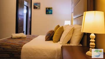 Premium bedding, individually decorated, individually furnished