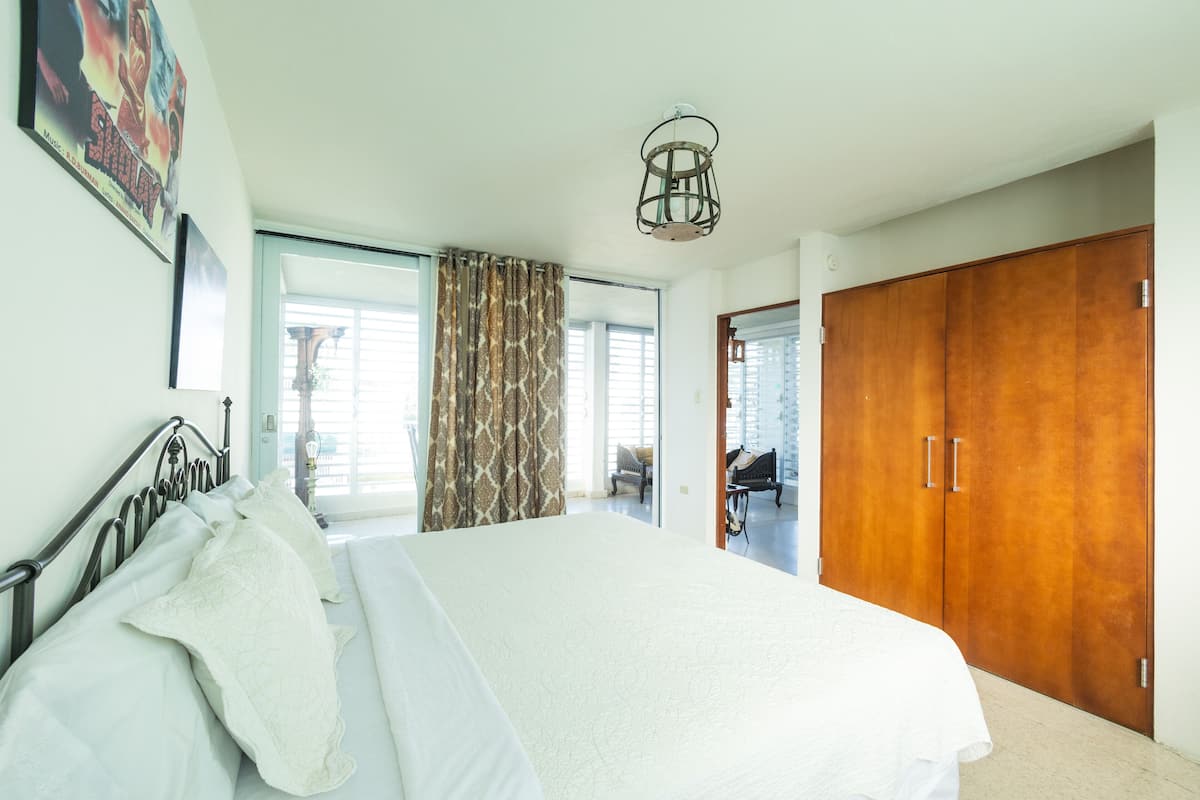 Apartamento familiar, 2 habitaciones, no fumadores | 1 dormitorio, sábanas de algodón egipcio, ropa de cama de alta calidad