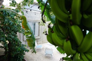 Honeymoon Apartment, 1 King Bed, Non Smoking, Garden View | Terrace/patio