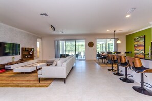 Villa, Multiple Beds | Living area
