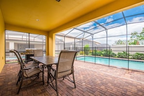 Villa, Multiple Beds | Outdoor dining