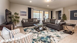 Villa, Multiple Beds | Living area