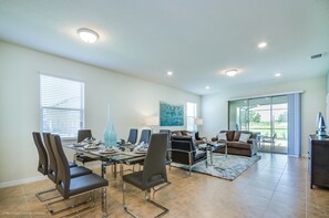 Villa, Multiple Beds | In-room dining