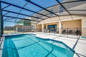 Villa, Multiple Beds | Indoor pool | Outdoor pool - Solterra - 6025 Broad Oak Drive (Davenport)
