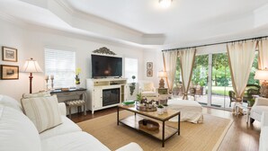 Condo, 3 Bedrooms | Living area - Reunion - 7656 Whisper Way (Kissimmee)