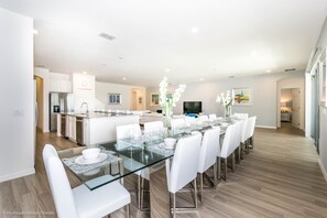 Villa, Multiple Beds | In-room dining