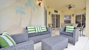 Villa, 5 Bedrooms | Living area - Highlands Reserve Golf & Country Club - 233 Prestwick Drive (Davenport)