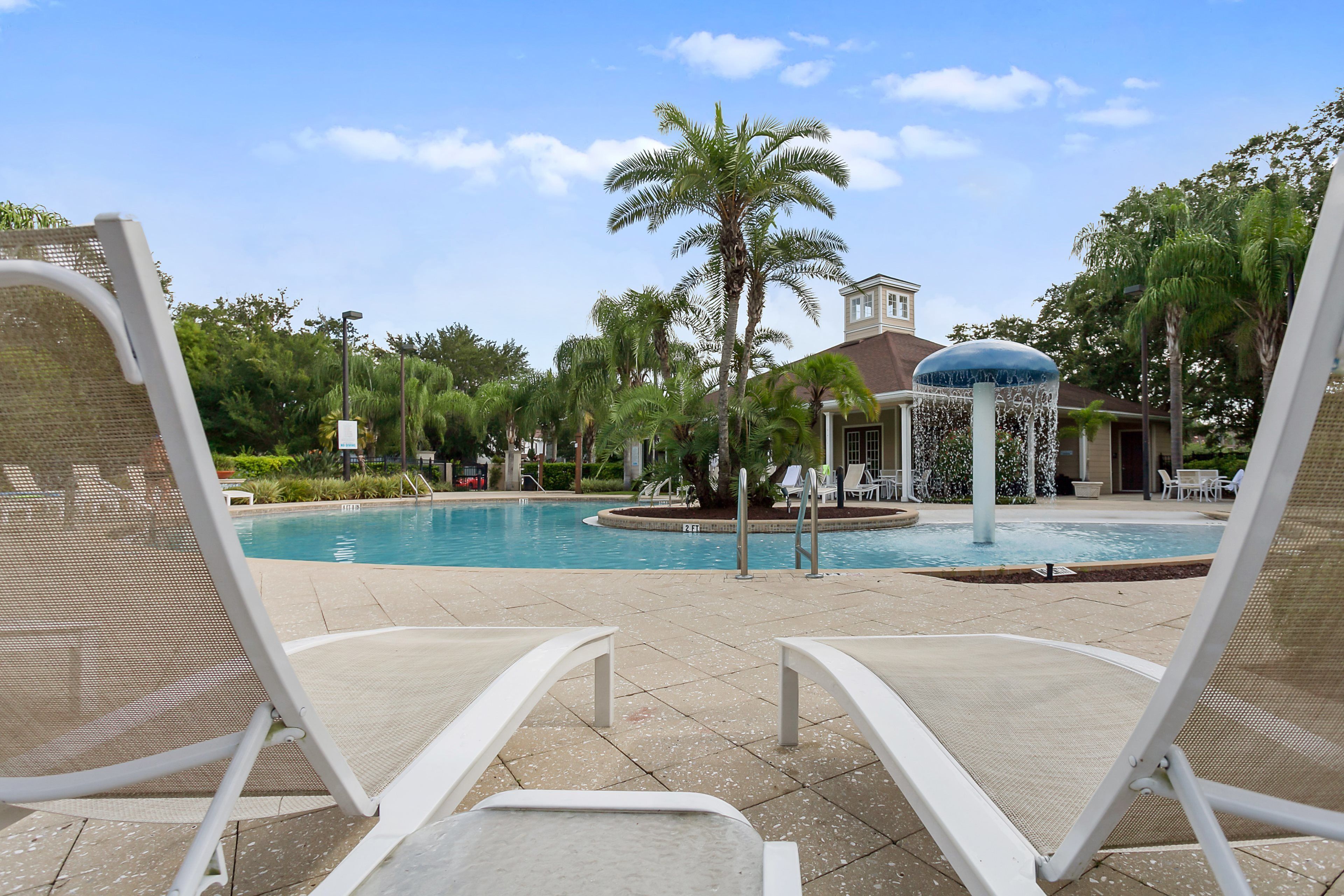 Townhome, 3 Bedrooms | Pool waterfall