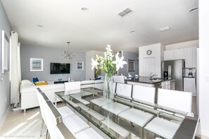 Villa, Multiple Beds | In-room dining