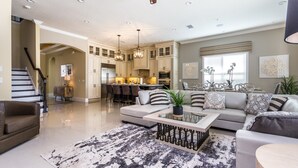 Villa, Multiple Beds | Living area