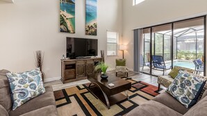 Villa, 5 soverom | Oppholdsområde