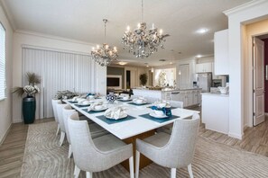 Villa, Multiple Beds | In-room dining