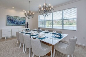 Villa, Multiple Beds | In-room dining