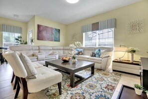 Townhome, 5 Bedrooms | Living area