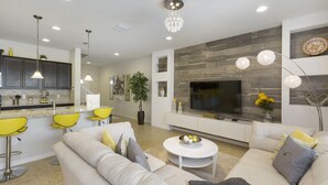 Townhome, 4 Bedrooms | Living area - Windsor at Westside - 9029 Rhodes Street (Kissimmee)