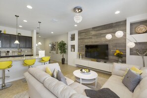 Townhome, 4 Bedrooms | Living area - Windsor at Westside - 9029 Rhodes Street (Kissimmee)