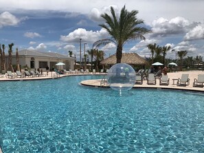 Townhome, 5 Bedrooms | Outdoor pool - Storey Lake - 4800 Romeo Circle (Kissimmee)