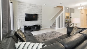 Townhome, 5 Bedrooms | Living area - Storey Lake - 4800 Romeo Circle (Kissimmee)