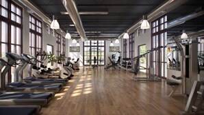 Casa de ciudad, 4 habitaciones | Gimnasio