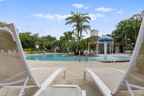 Townhome, 4 Bedrooms | Outdoor pool - Lucaya Village - 2960 Lucayan Harbour Circle (Kissimmee)