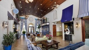 Resortwoning, 4 slaapkamers | Zitruimte lobby