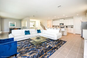 Villa, Multiple Beds | Living area - Solara Resort - 9063 Sunshine Ridge Loop (Kissimmee)