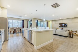 Villa, Multiple Beds | Private kitchen